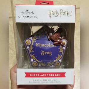 Hallmark Harry Potter Chocolate Frog Box Christmas Ornament